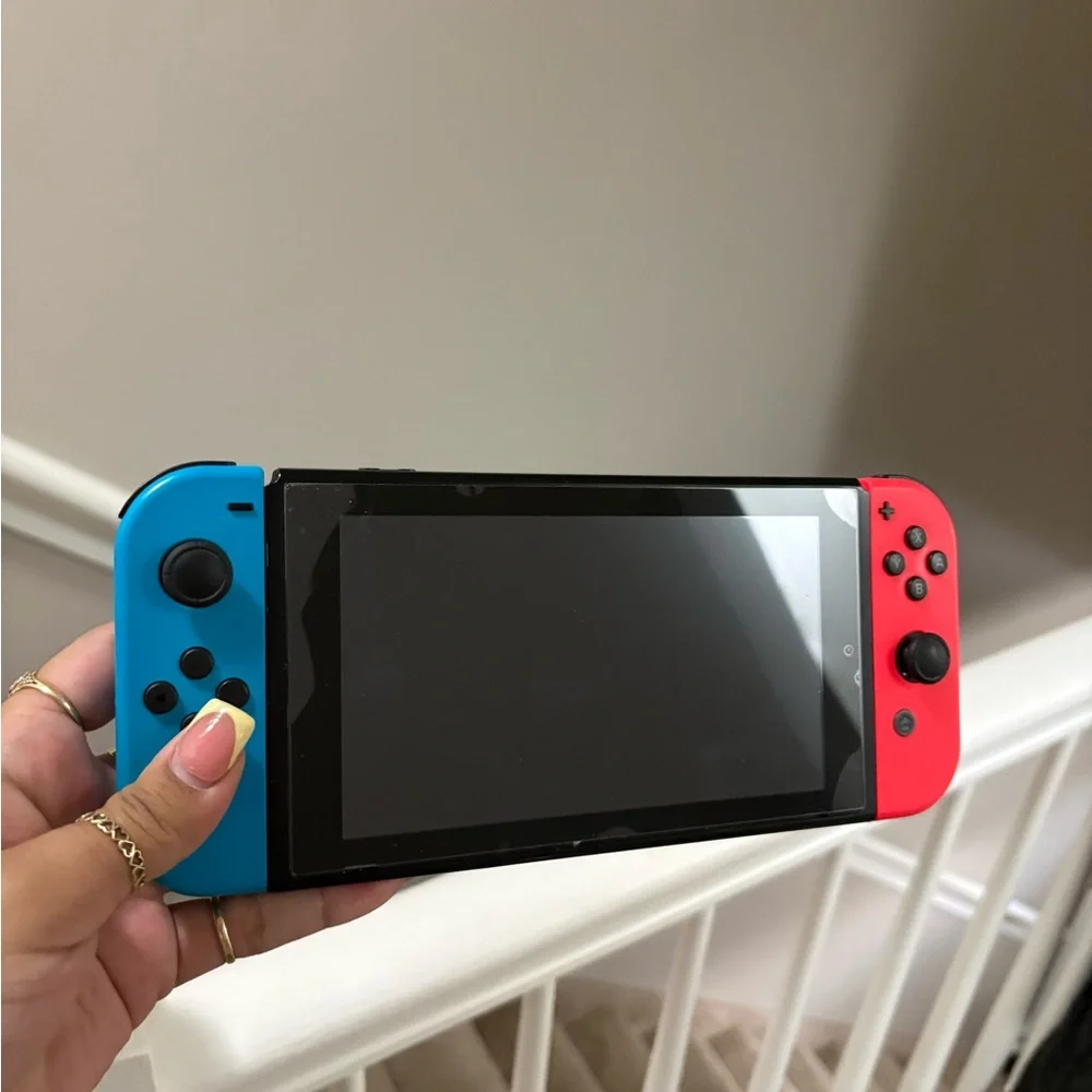 Nintendo Handheld Console - Bright Blue and Red